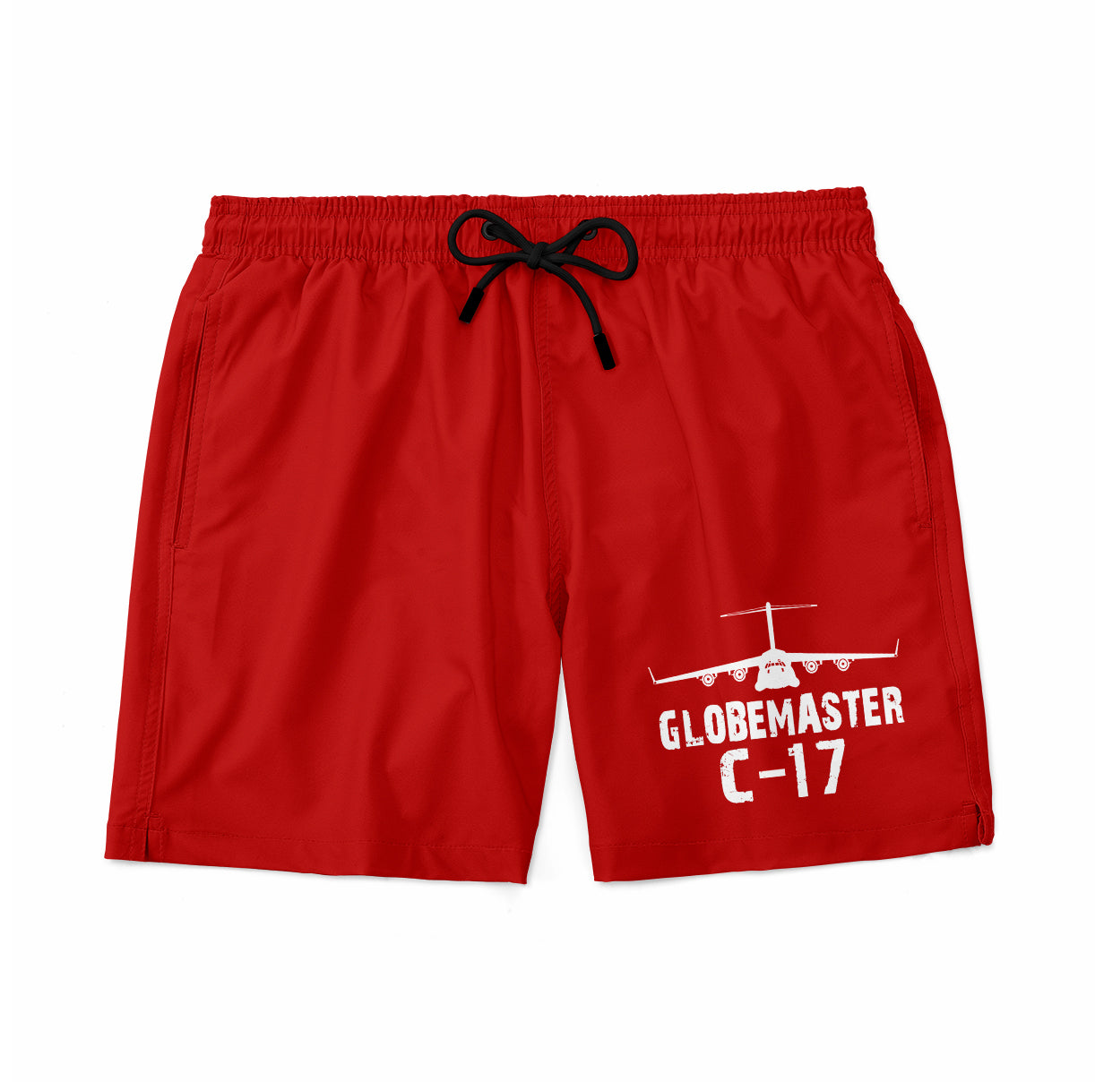 GlobeMaster C-17 & Plane Designed Swim Trunks & Shorts