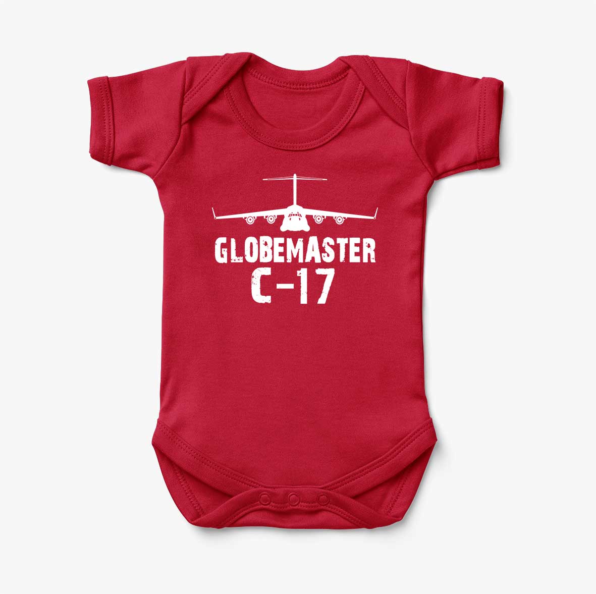 GlobeMaster C-17 & Plane Designed Baby Bodysuits