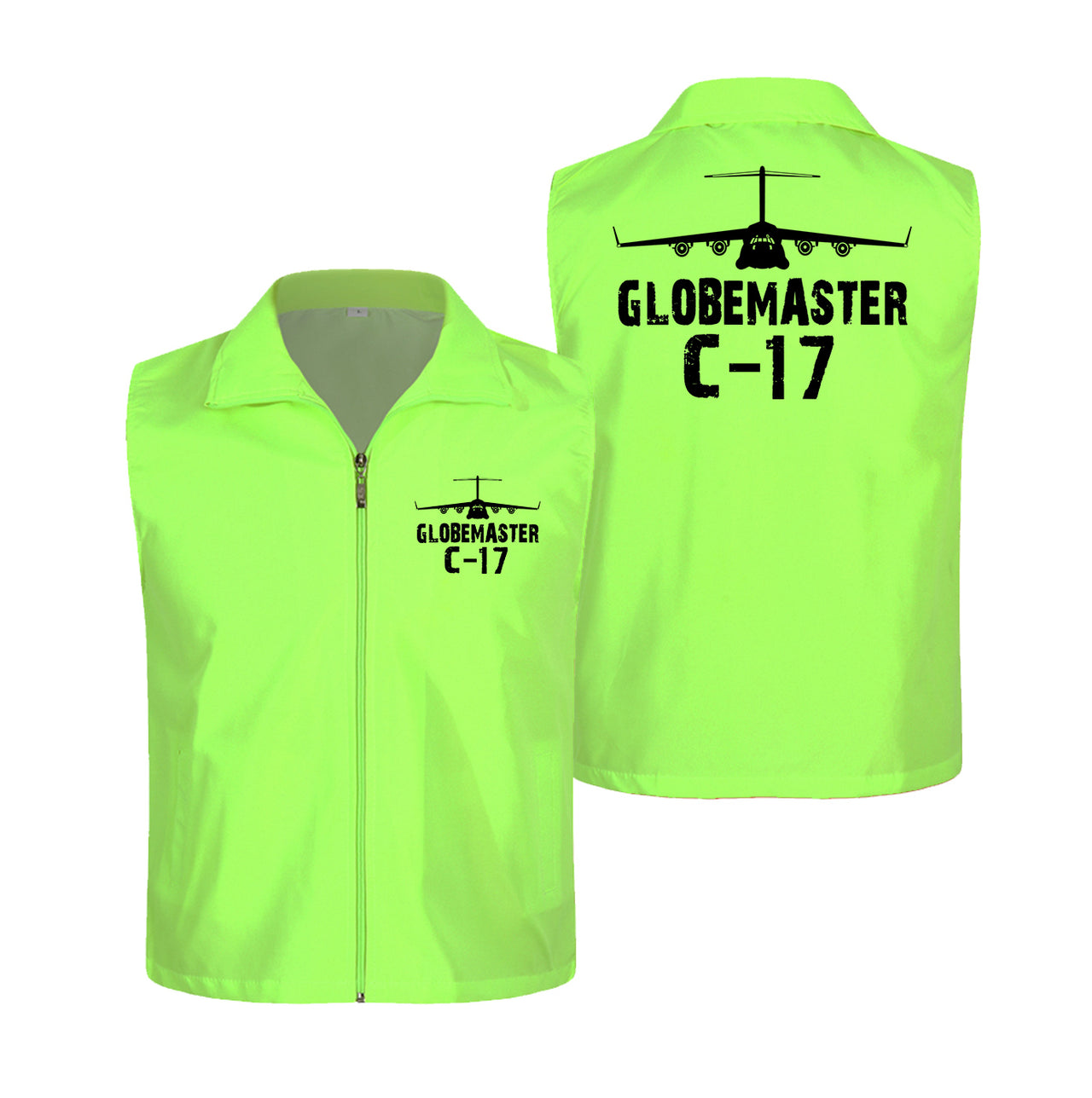 GlobeMaster C-17 & Plane Designed Thin Style Vests