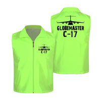 Thumbnail for GlobeMaster C-17 & Plane Designed Thin Style Vests