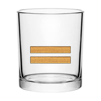 Thumbnail for Golden Pilot Epaulettes (2 Lines) Designed Special Whiskey Glasses