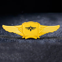 Thumbnail for Fighting Falcon F16 Silhouette Designed Badges