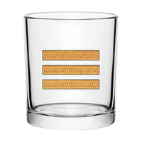 Thumbnail for Golden Pilot Epaulettes (3 Lines) Designed Special Whiskey Glasses