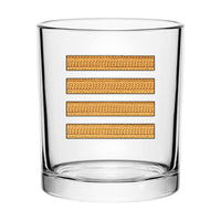 Thumbnail for Golden Pilot Epaulettes (4 Lines) Designed Special Whiskey Glasses