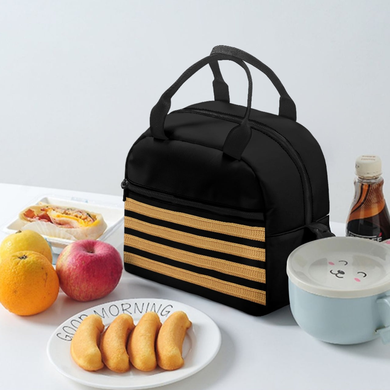 Golden Pilot Epaulettes (4,3,2 Lines) Designed Lunch Bags