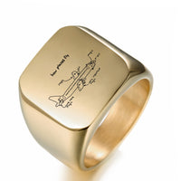 Thumbnail for How Planes Fly Designed Men Rings