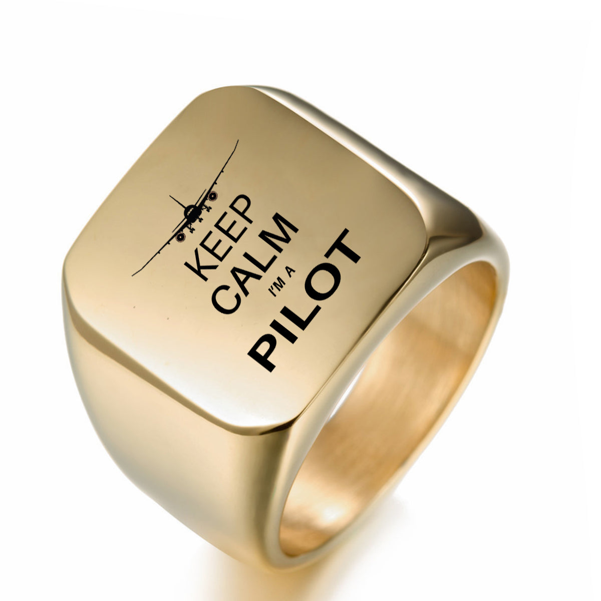 Pilot (777 Silhouette) Designed Men Rings