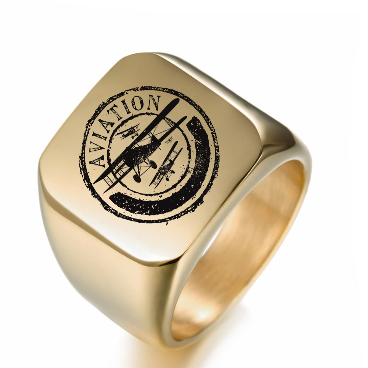 Aviation Lovers Designed Men Rings