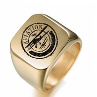 Thumbnail for Aviation Lovers Designed Men Rings