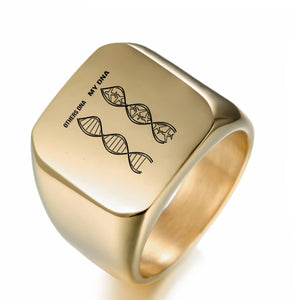 Aviation DNA Designed Men Rings
