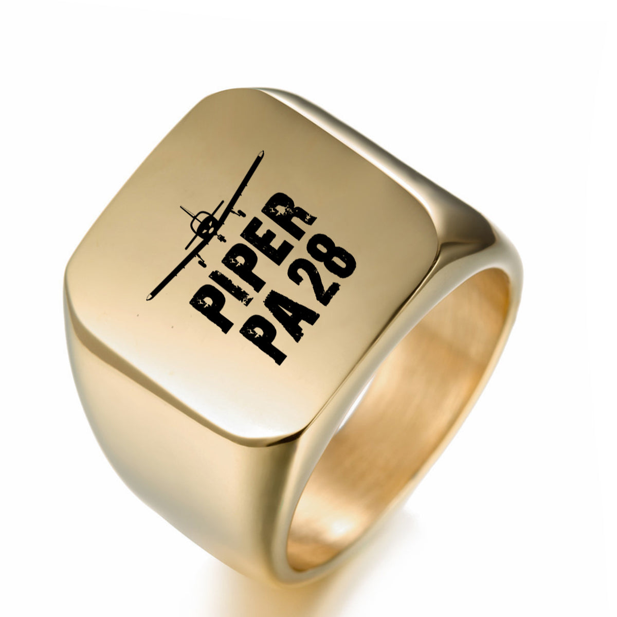 Piper PA28 & Plane Designed Men Rings