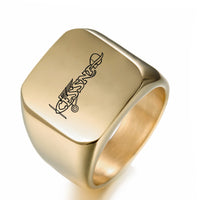 Thumbnail for Special Cessna Text Designed Men Rings