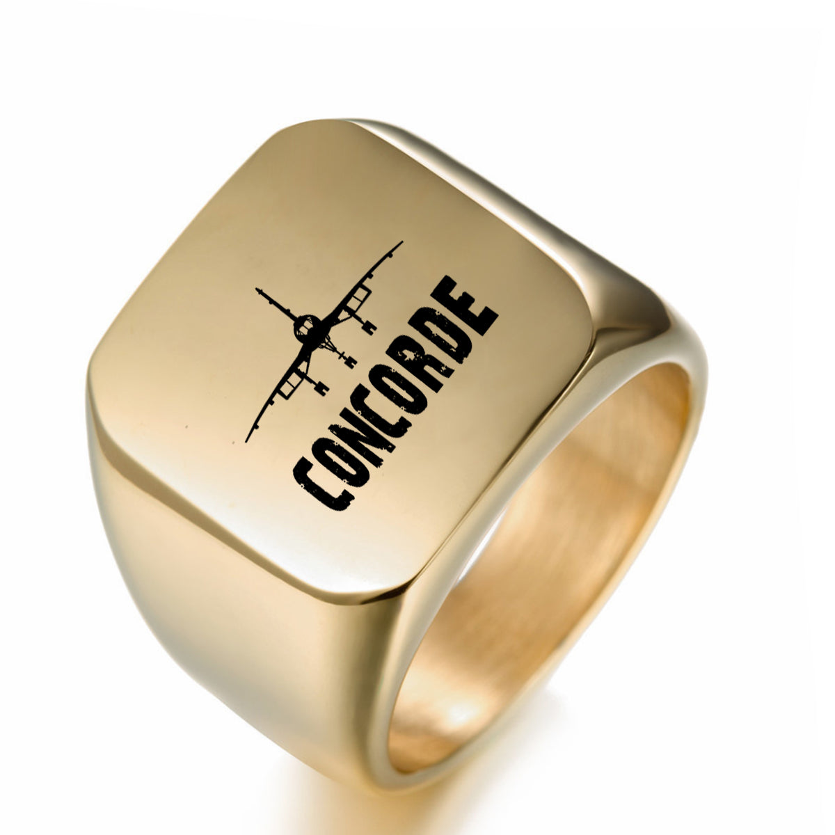 Concorde & Plane Designed Men Rings