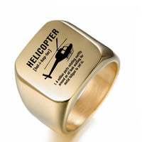 Thumbnail for Helicopter [Noun] Designed Men Rings