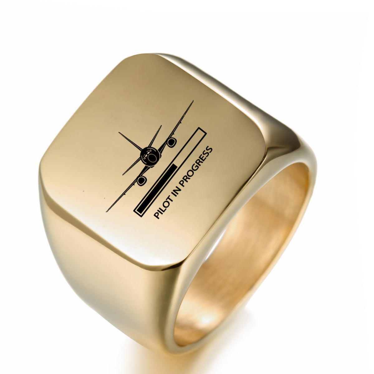Pilot In Progress Designed Men Rings