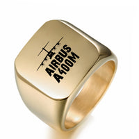 Thumbnail for Airbus A400M & Plane Designed Men Rings