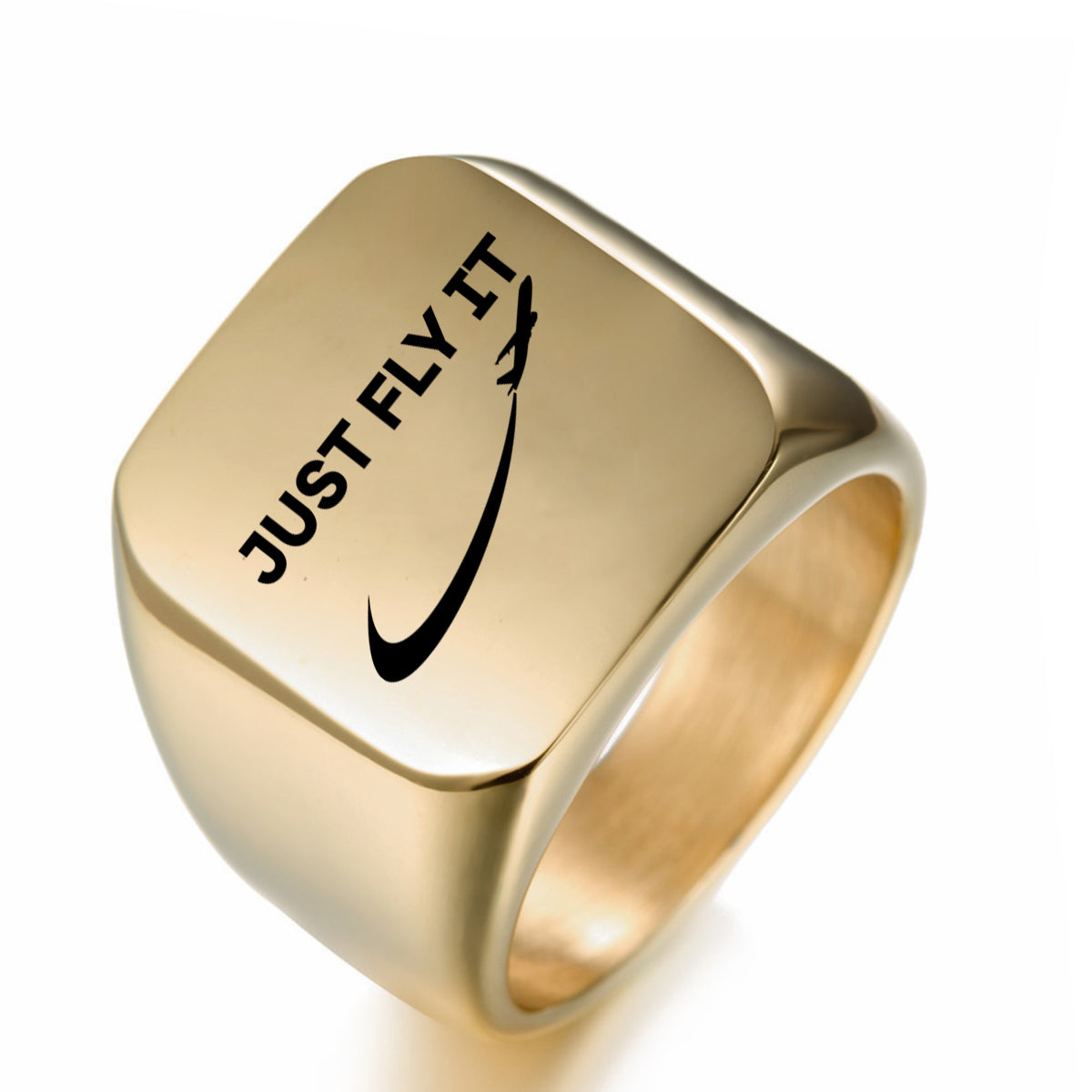 Just Fly It 2 Designed Men Rings