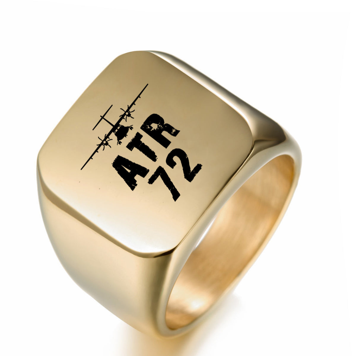 ATR-72 & Plane Designed Men Rings