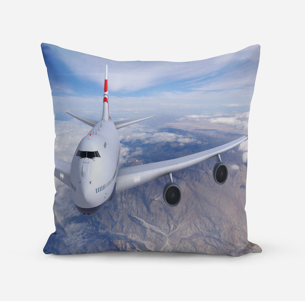 Graphical Boeing 747 Designed Pillows