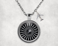 Thumbnail for Graphical Jet Engine Designed Necklaces