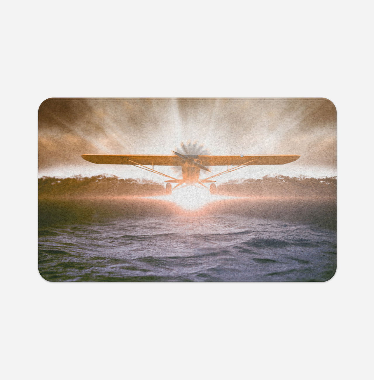 Graphical Propeller Designed Bath Mats