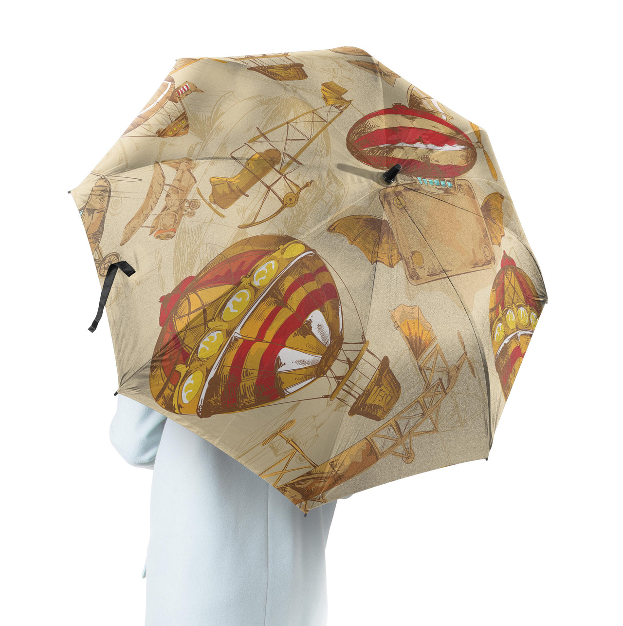 Graphical Travel Designed Umbrella