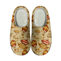 Thumbnail for Graphical Travel Designed Cotton Slippers