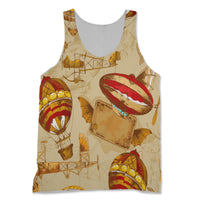 Thumbnail for Graphical Travel Designed 3D Tank Tops