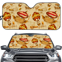 Thumbnail for Graphical Travel Designed Car Sun Shade