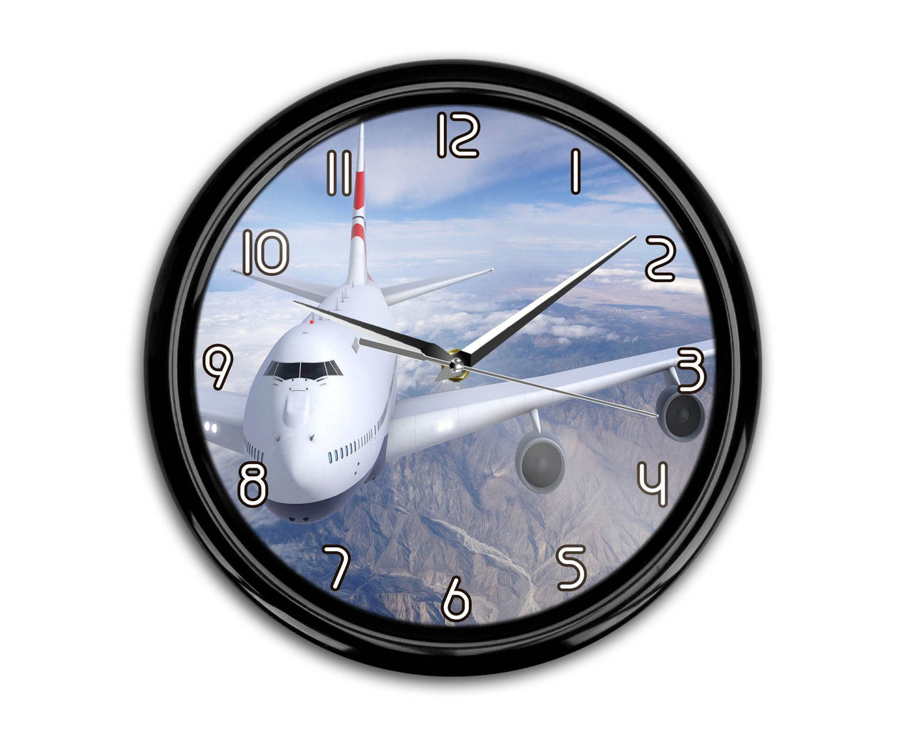 Graphical Boeing 747 Printed Wall Clocks Aviation Shop 