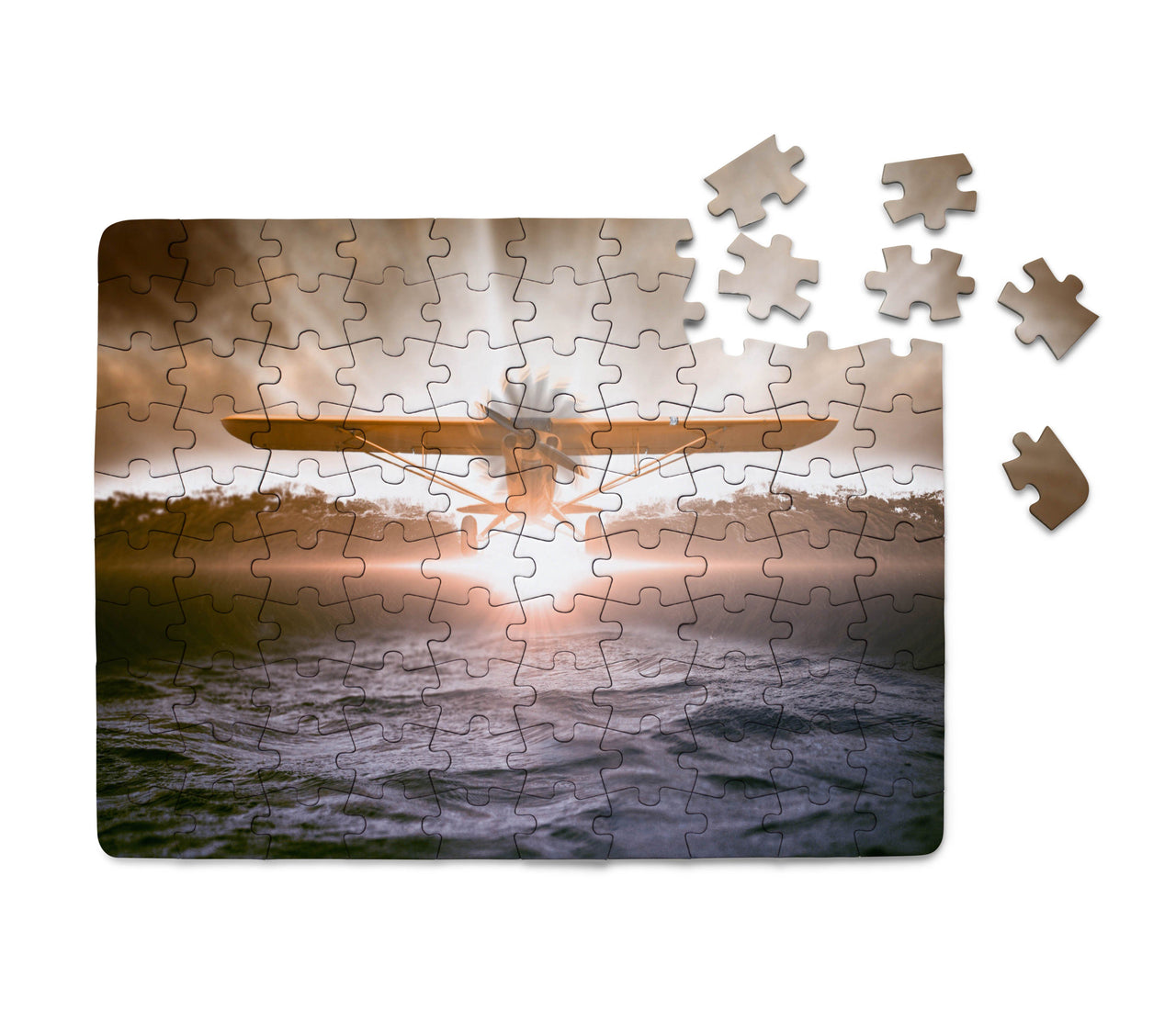 Graphical Propeller Printed Puzzles Aviation Shop 