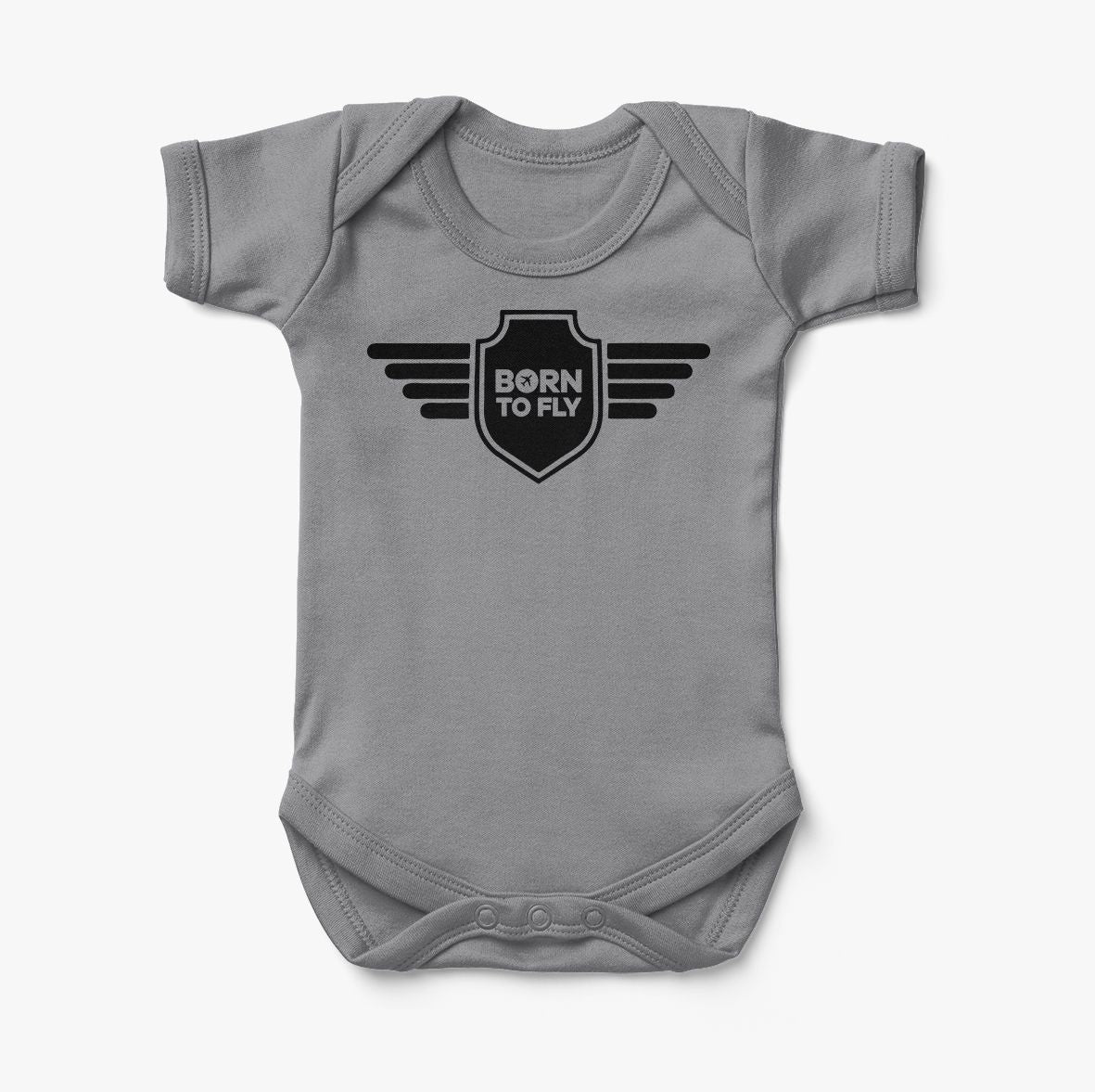 Born To Fly & Badge Designed Baby Bodysuits