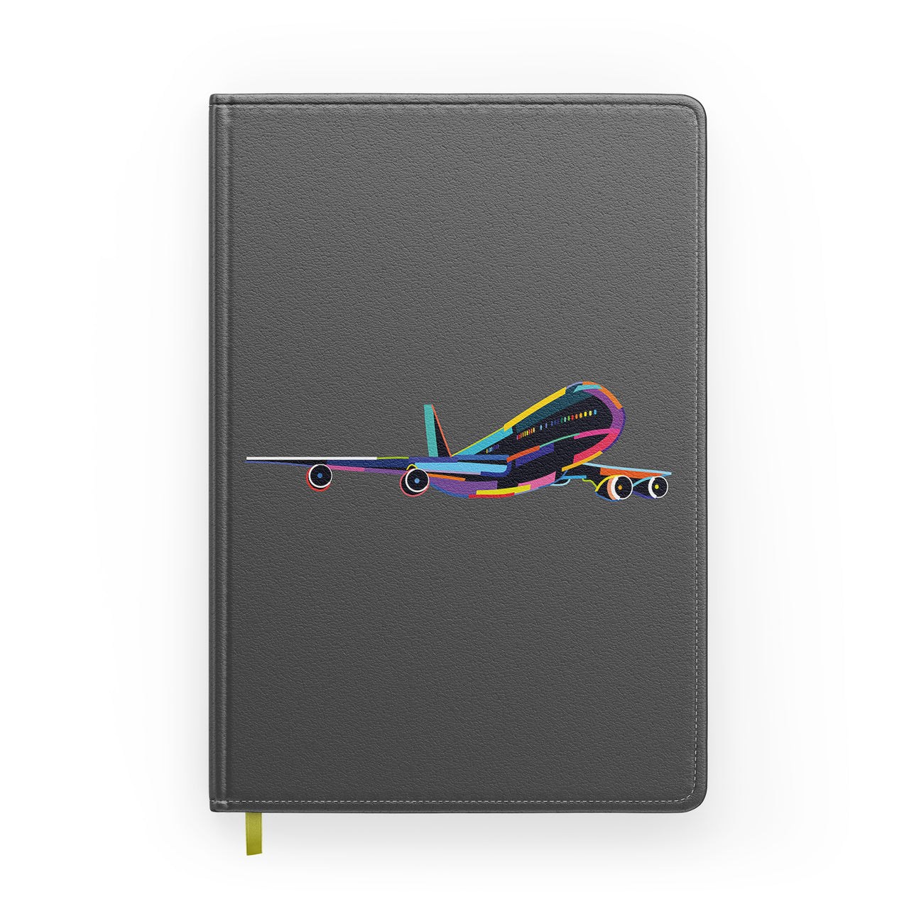Multicolor Airplane Designed Notebooks