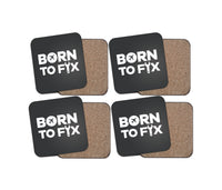 Thumbnail for Born To Fix Airplanes Designed Coasters