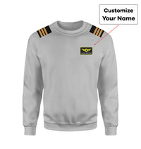 Thumbnail for Custom & Name with EPAULETTES (Special Badge) Designed 3D Sweatshirts