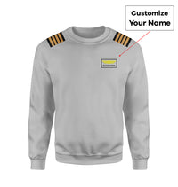 Thumbnail for Custom & Name with EPAULETTES (Badge 1) Designed 3D Sweatshirts