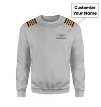 Thumbnail for Custom & Name with EPAULETTES (Military Badge) Designed 3D Sweatshirts