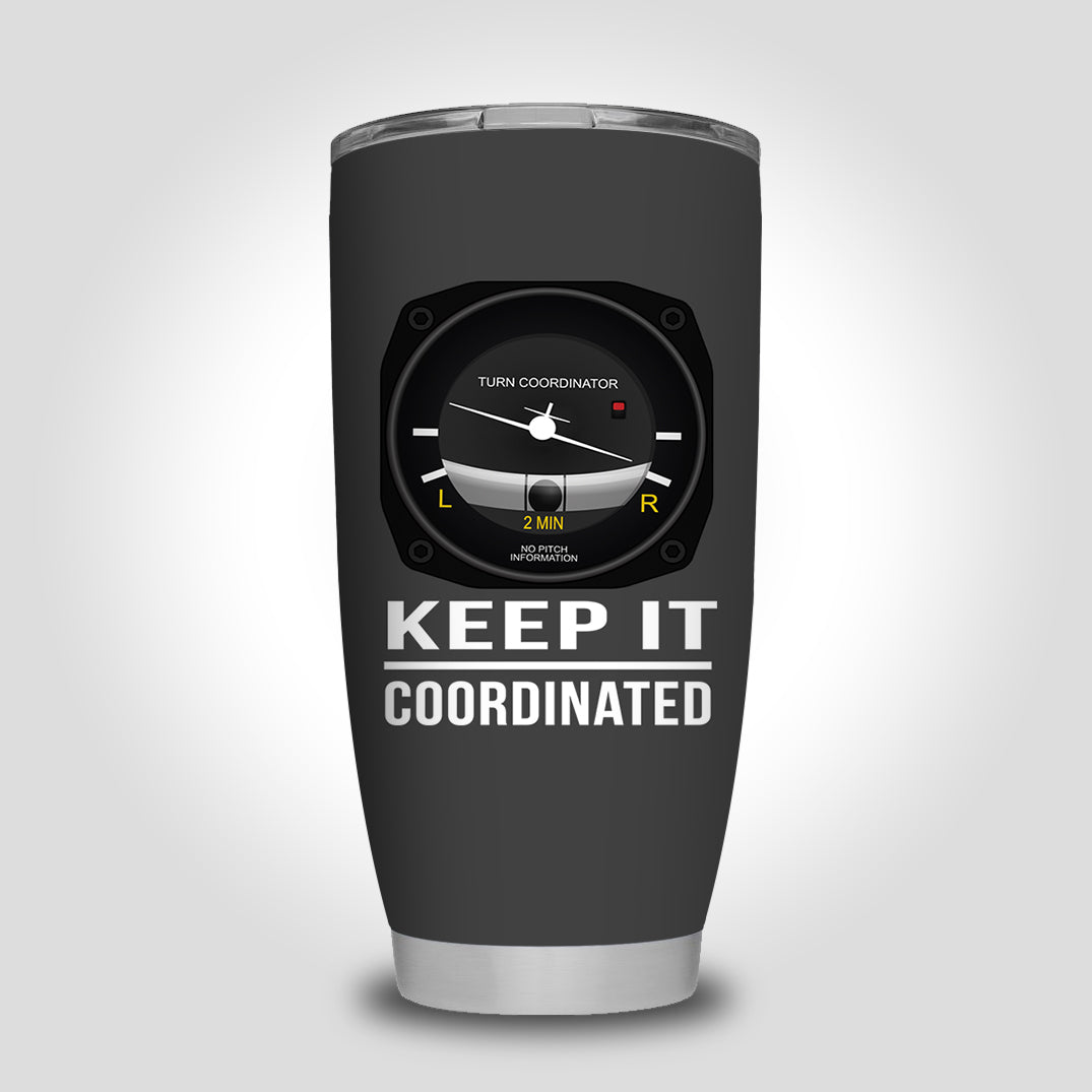 Keep It Coordinated Designed Tumbler Travel Mugs