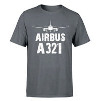 Thumbnail for Airbus A321 & Plane Designed T-Shirts
