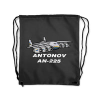 Thumbnail for Antonov AN-225 (25) Designed Drawstring Bags