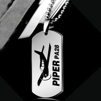 Thumbnail for The Piper PA28 Designed Metal Necklaces