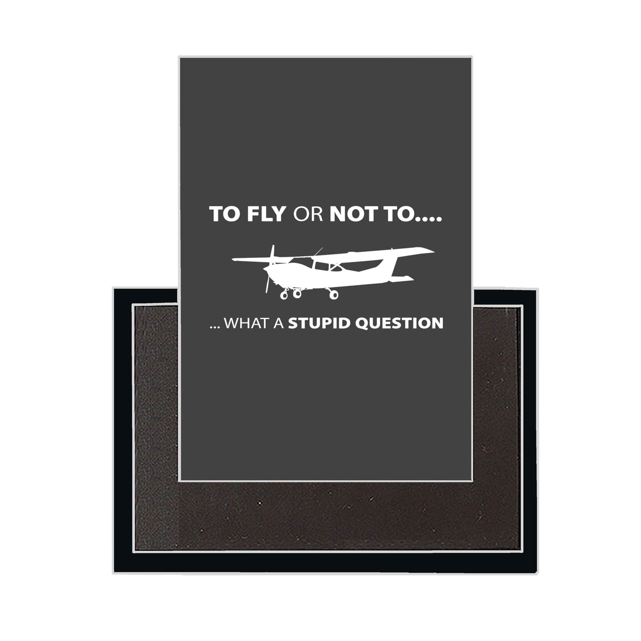 To Fly or Not To What a Stupid Question Designed Magnets