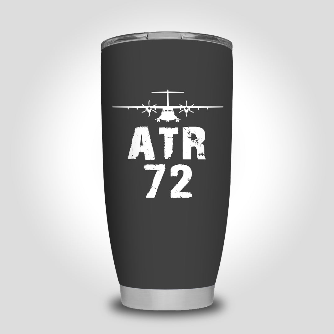 ATR-72 & Plane Designed Tumbler Travel Mugs