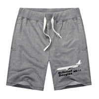 Thumbnail for The McDonnell Douglas MD-11 Designed Cotton Shorts