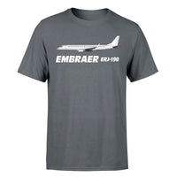 Thumbnail for The Embraer ERJ-190 Designed T-Shirts