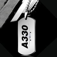 Thumbnail for Super Airbus A330 Designed Metal Necklaces