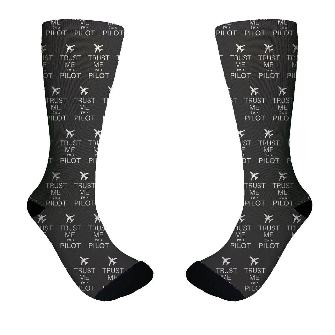 Trust Me I'm a Pilot 2 Designed Socks