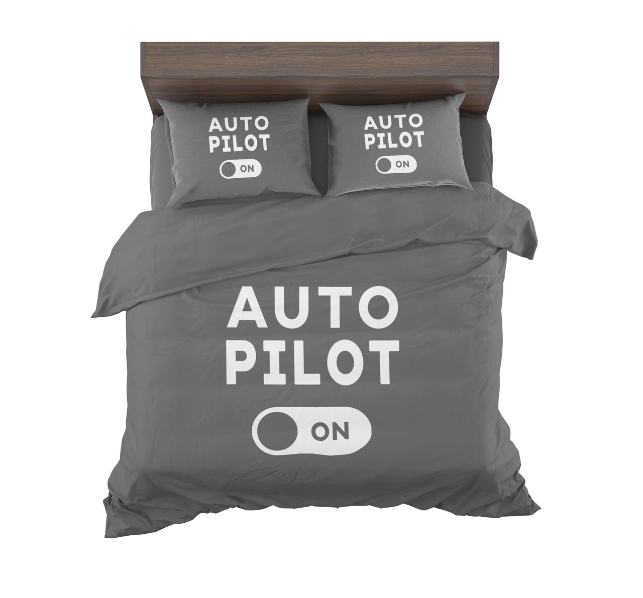 Auto Pilot ON Designed Bedding Sets
