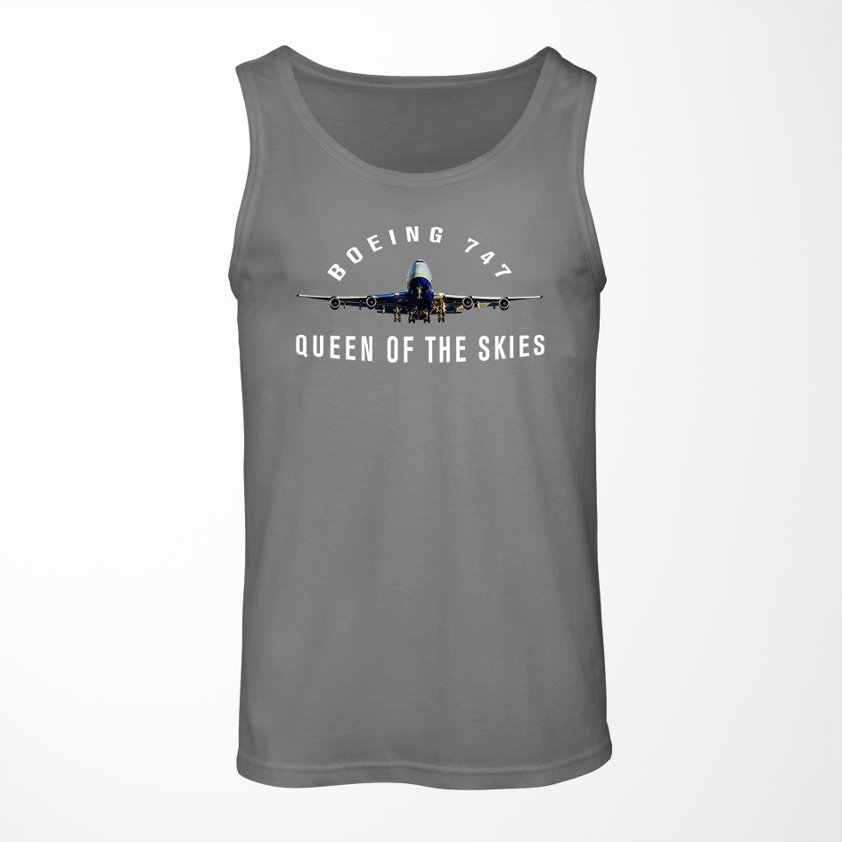 Boeing 747 Queen of the Skies Designed Tank Tops