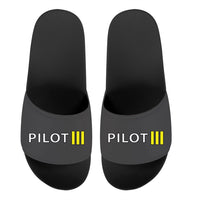 Thumbnail for Pilot & Stripes (3 Lines) Designed Sport Slippers